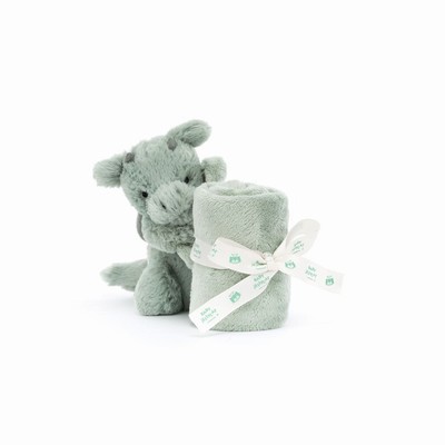 Jellycat Bashful Dragon Soothers Australia | 598473AYV